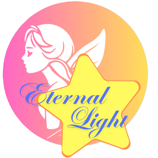 ロゴ、星、Eternal Light